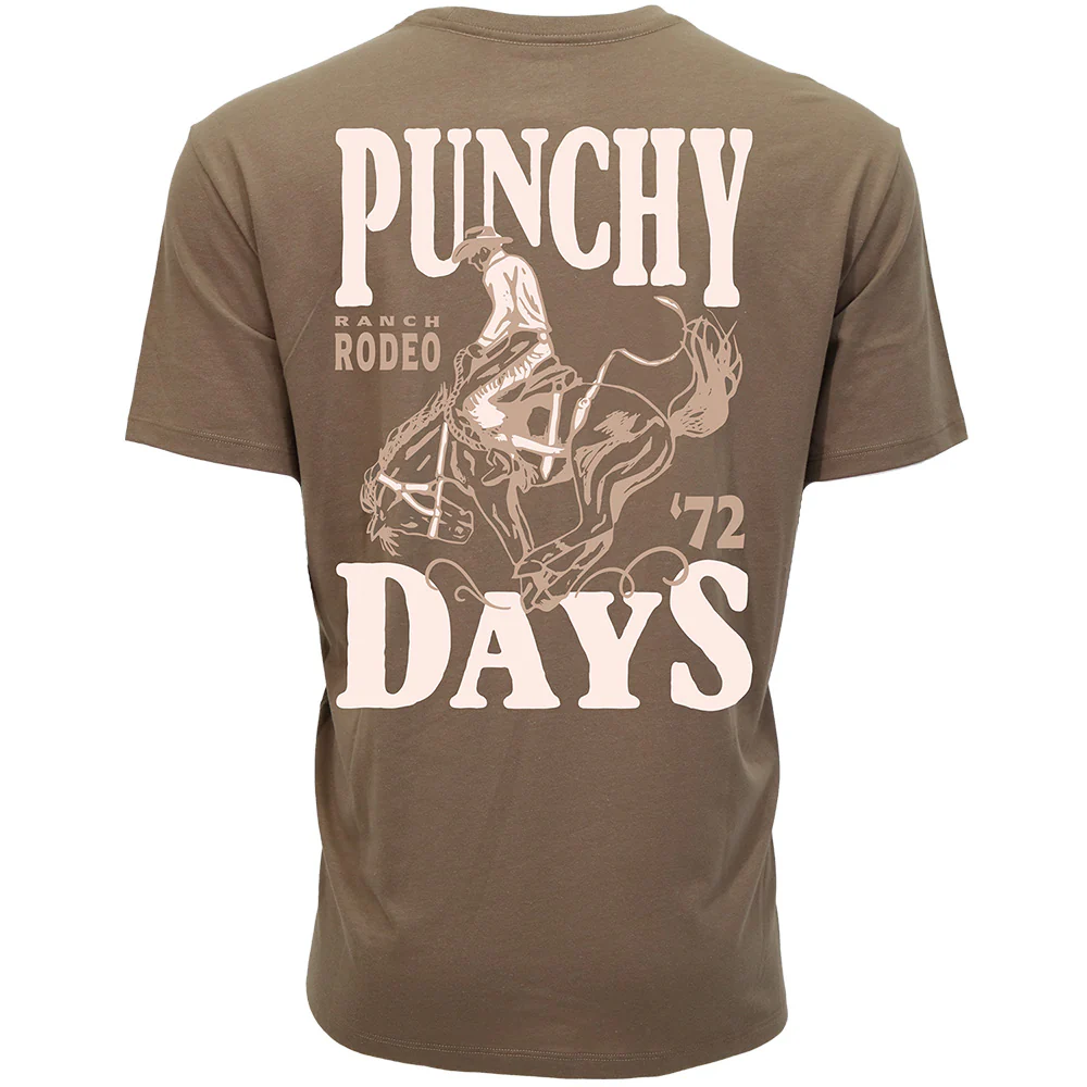 YOUTH "Punchy Rodeo" Brown T-shirt