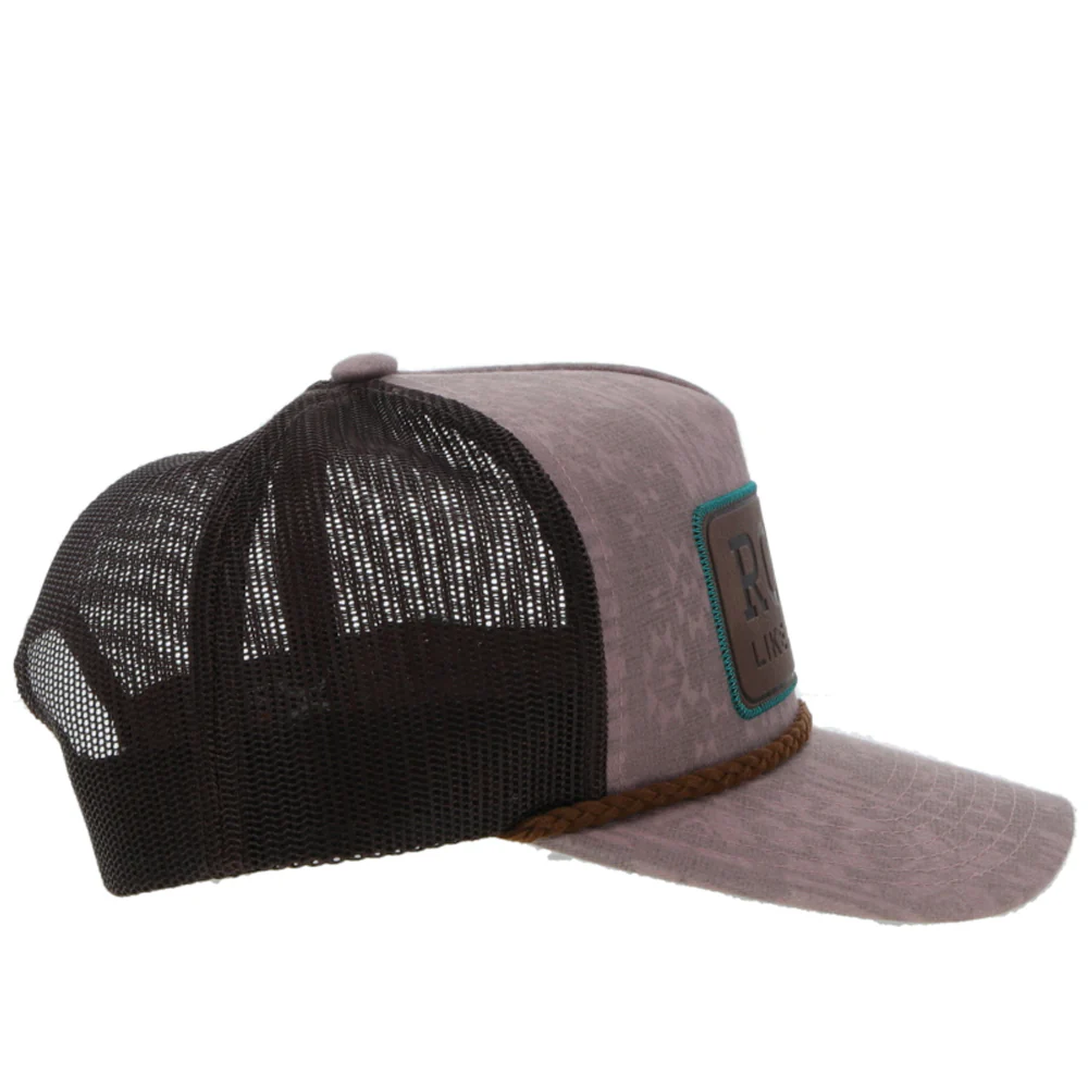 Youth RLAG Pink /Brown Aztec Hat - Image 4