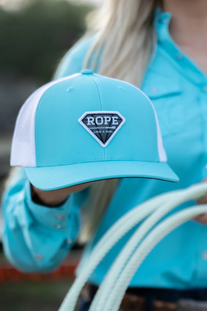 Youth RLAG Turquoise/White Hat - Image 3