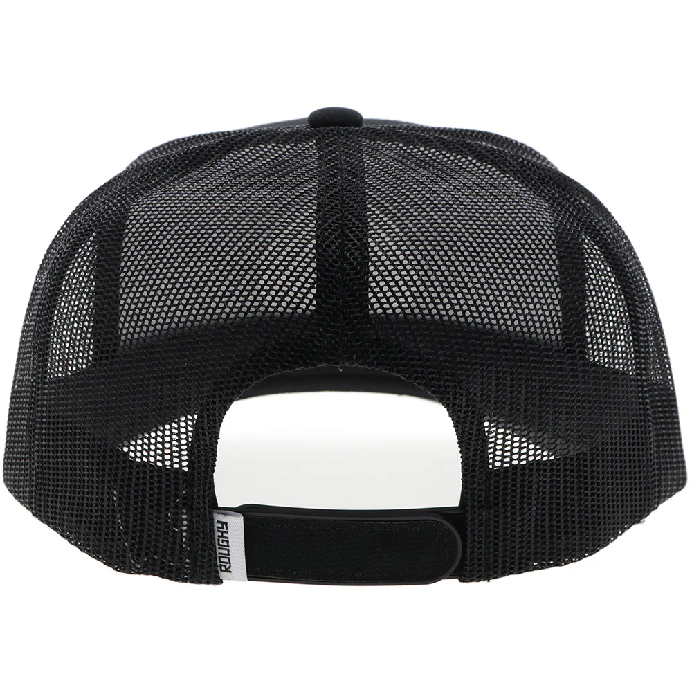 YOUTH "Roughy 2.0" Hat Black w/Circle Patch - Image 2