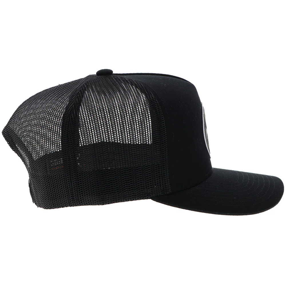 YOUTH "Roughy 2.0" Hat Black w/Circle Patch - Image 3