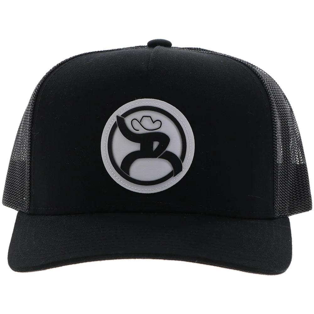 YOUTH "Roughy 2.0" Hat Black w/Circle Patch - Image 4