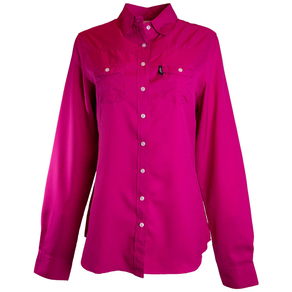 Youth "Sol Competition" Girls Pink Long Sleeve