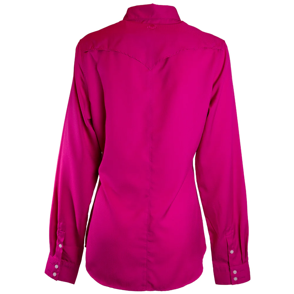 Youth "Sol Competition" Girls Pink Long Sleeve - Image 2