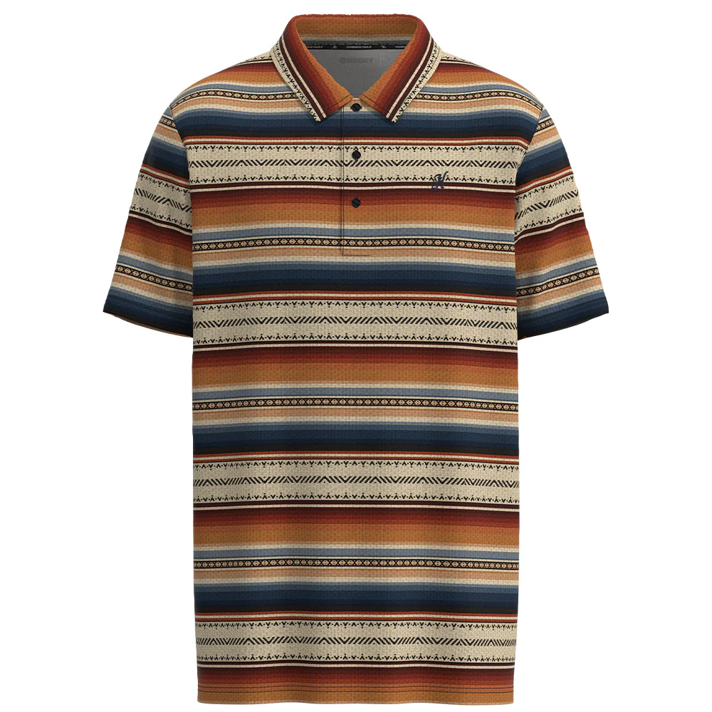 YOUTH "The Weekender" Multi Color Serape Polo