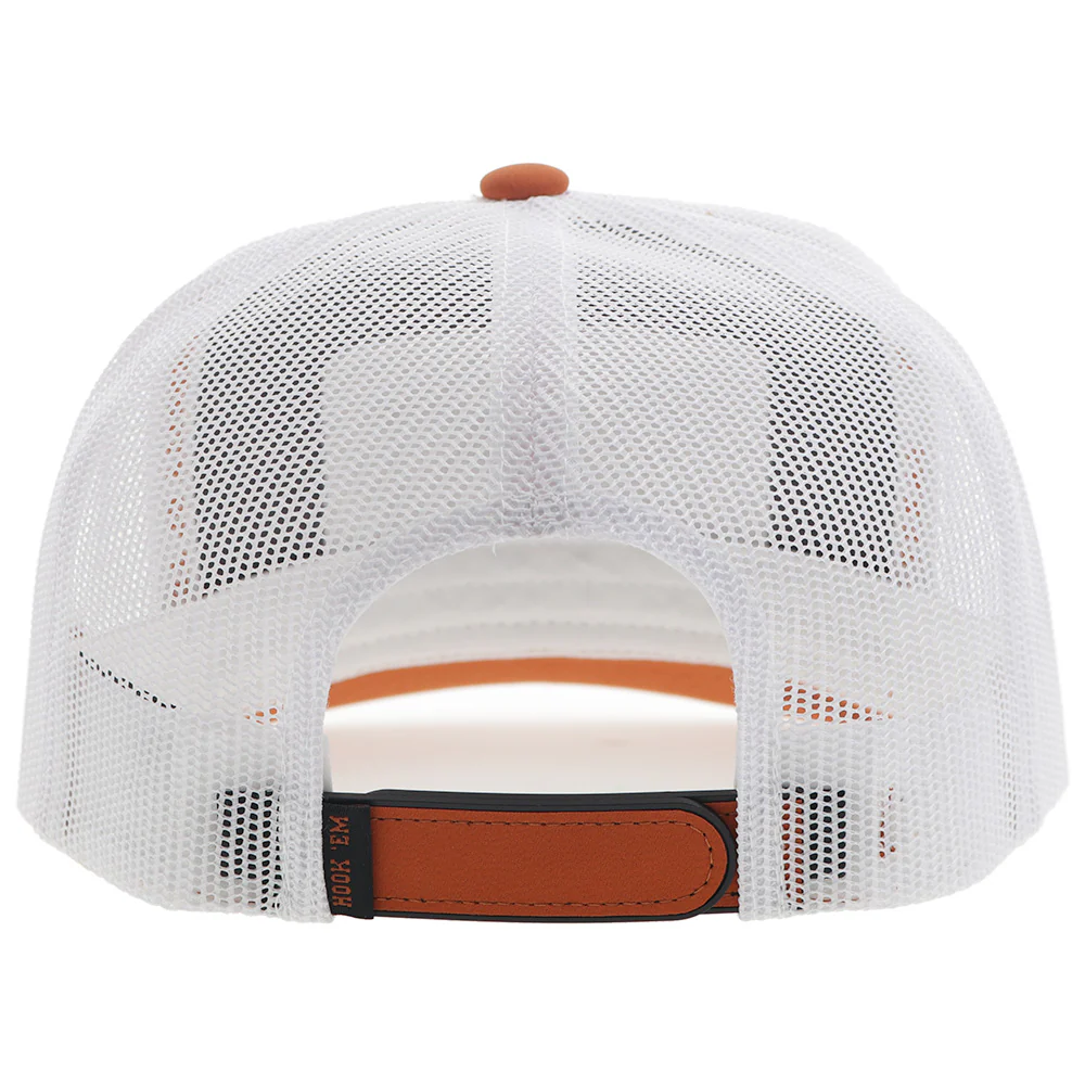 "University Of Texas" Hat Orange/White Rectangle Patch - Image 2