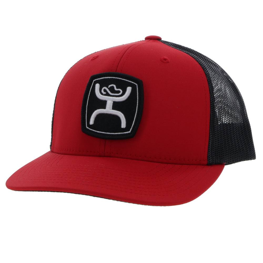 "Zenith" Red/Black Snapback Hat