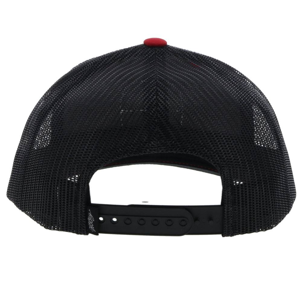 "Zenith" Red/Black Snapback Hat - Image 2