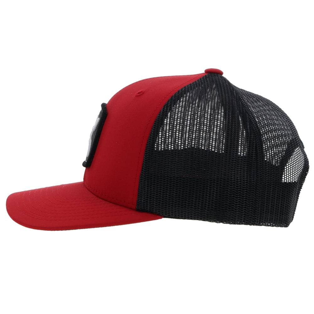 "Zenith" Red/Black Snapback Hat - Image 4